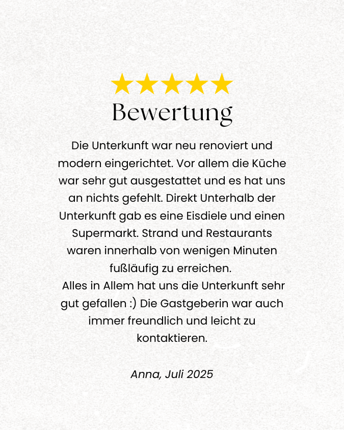 Bewertungen Langeoog Perle